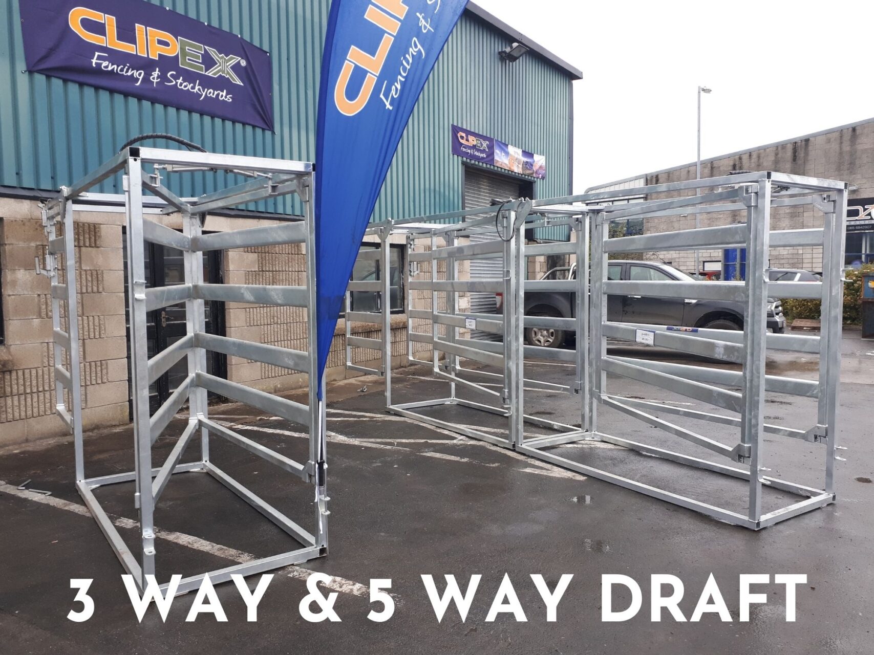 3 way & 5 way cattle draft